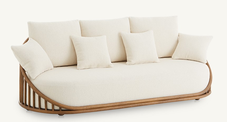 sofa blanco